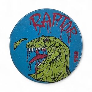 Vintage 90s TKO Raptor Pog Milk Bottle Cap